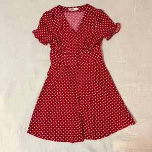 Red Polka Dot Dress